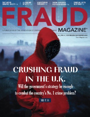 ACFE Fraud Magazine, November/December 2023 Issue.